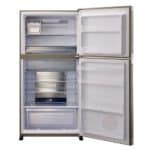 מקרר דלת מעל דלת 520 ליטר שחור זכוכית SJ-4650-BK