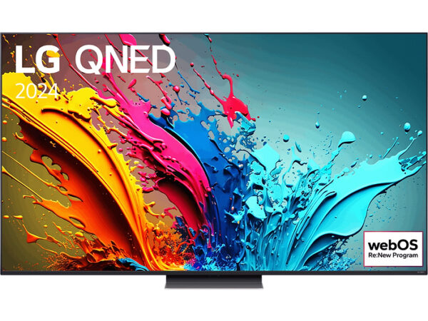 QNED 65" webOS Re:New Program, Alpha8 AI Processor 4K, 120H