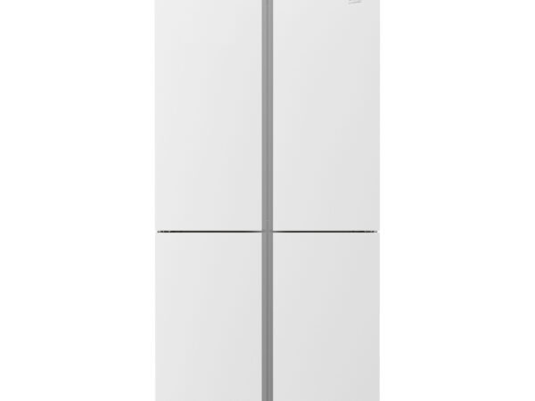 מקרר 4 דלתות BEKO זכוכית לבנה GN1406223GW