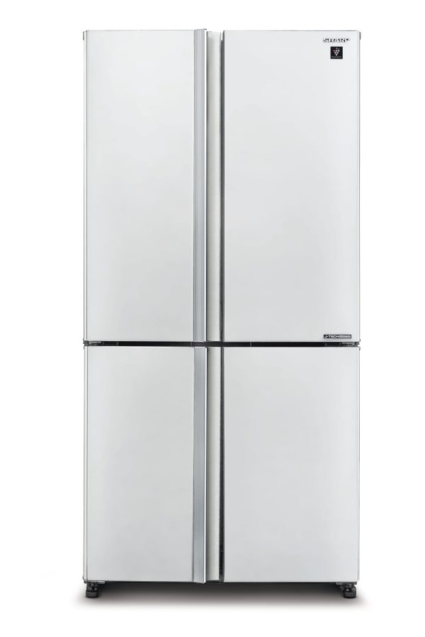 מקרר שארפ 4 דלתות 607 ליטר לבן