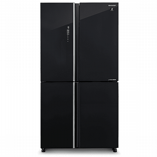 מקרר שארפ 4 דלתות 607 ליטר שחור