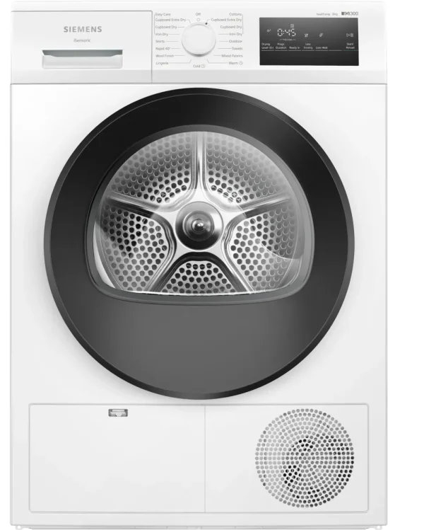 מייבש כביסה סימנס 8 ק"ג HEAT PUMP